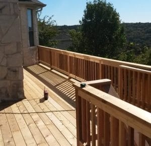 Deck Design with Gated Stairs