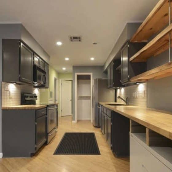 Kitchen Remodel With Wood Countertops